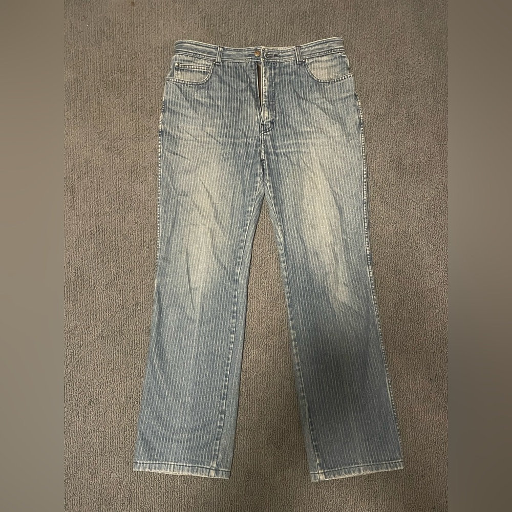 Jordache pinstripe jeans